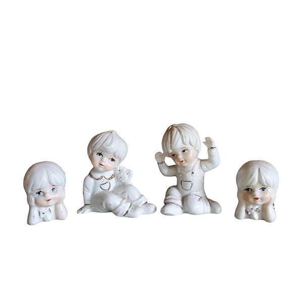 Vintage children figurines - Picture 1 of 6